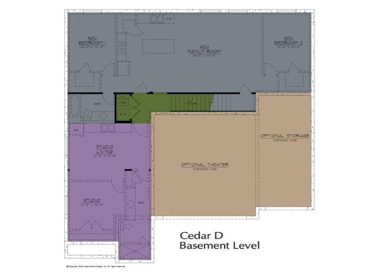 Cedar basement D